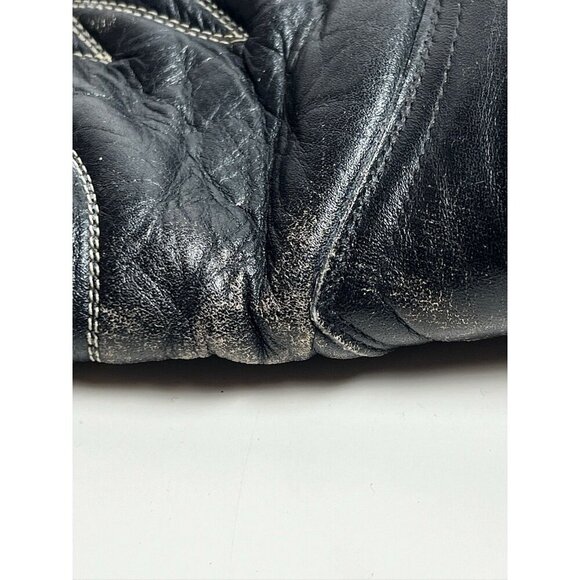 Mens Black Owings Vintage Cowboy Boots Leather Spain - Picture 10 of 10